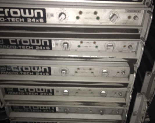 Crown MacroTech 24x6 Amplifier
