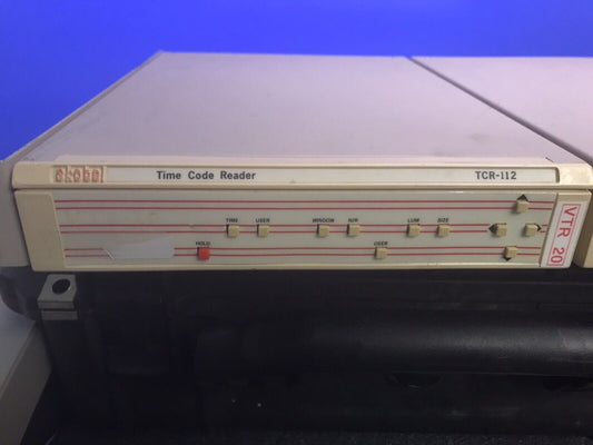 Lot of (2) Skotel Time Code Reader TCR-112