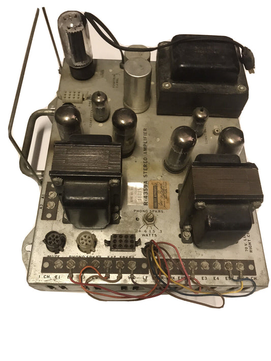 ROWE RI / TI1 / TI2 / MM4 / MM5 / MM6: STEREO AMPLIFIER R-4359A Not Tested