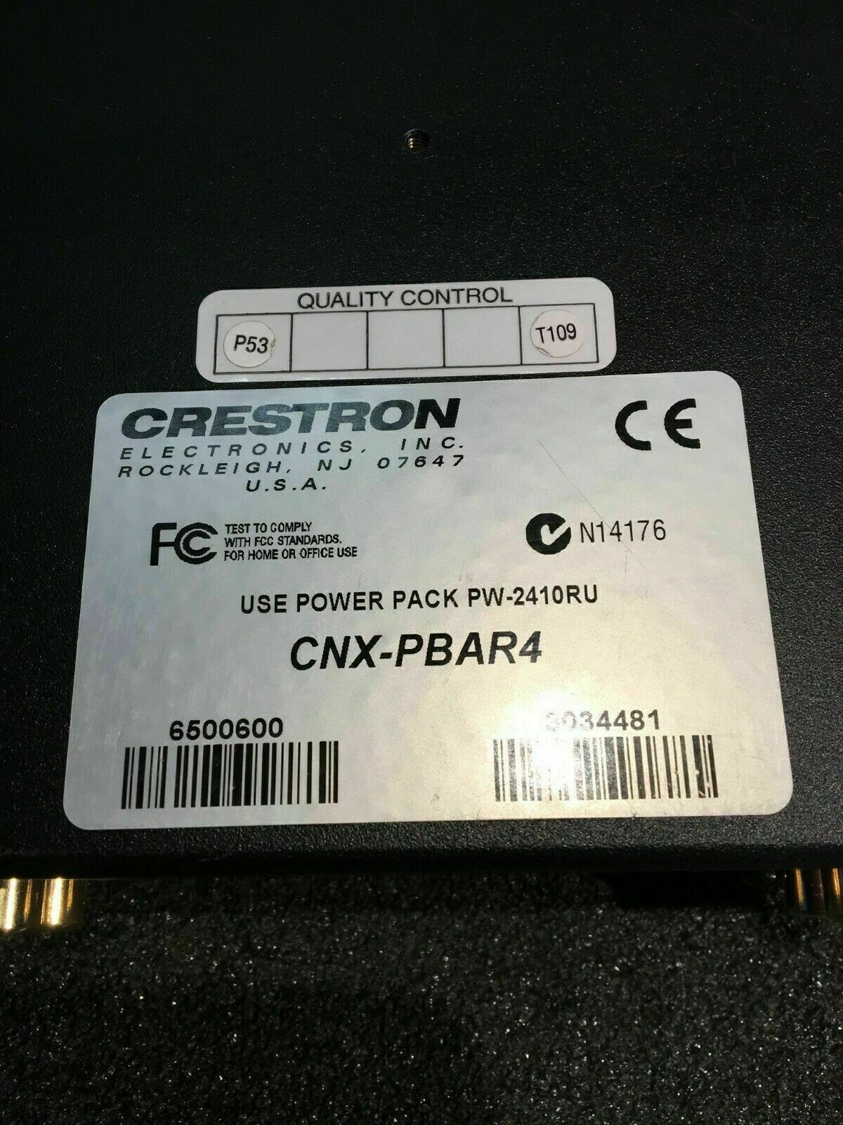Crestron CNX-PBAR4 Professional Balanced Audio Receiver