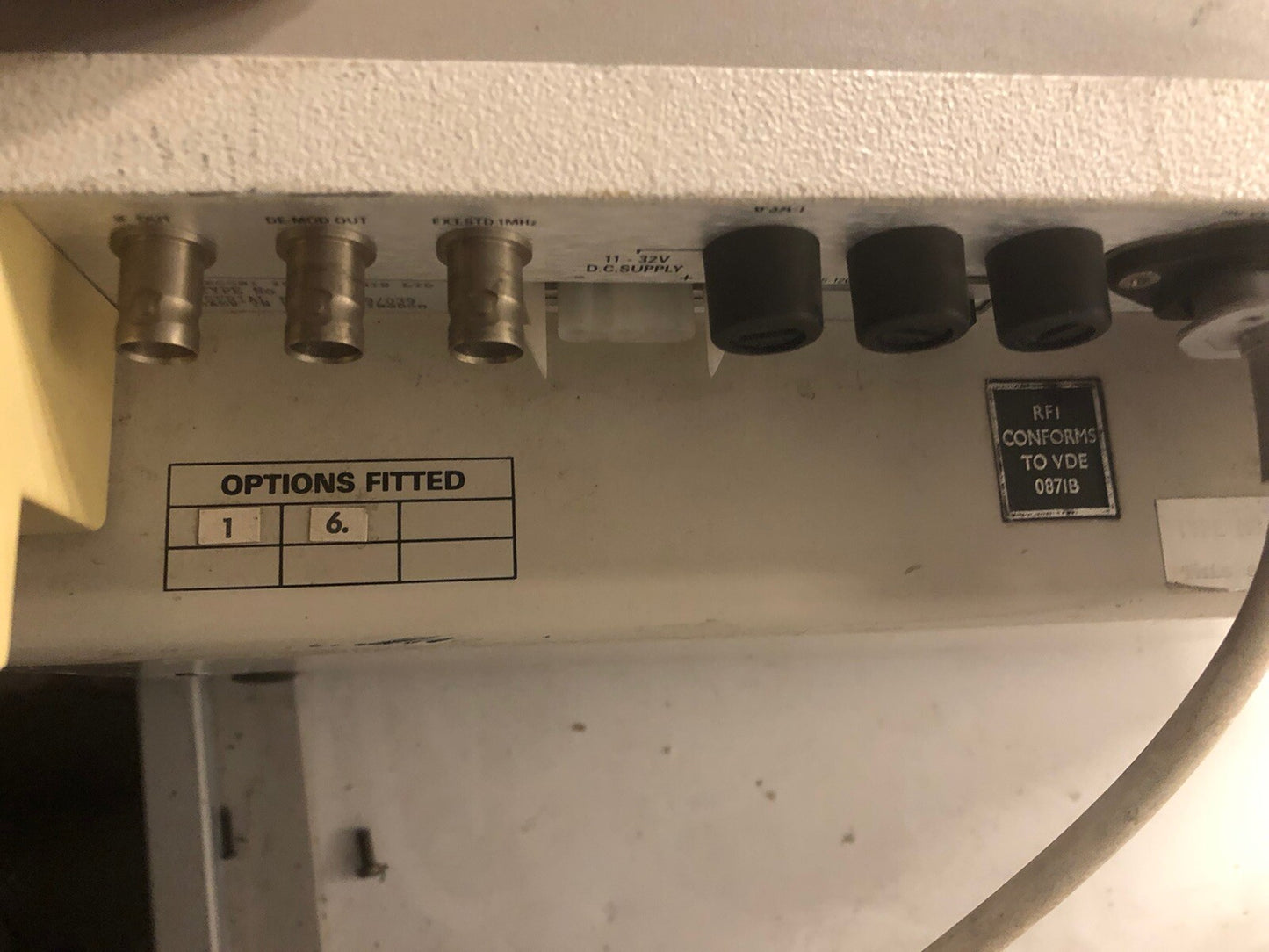Marconi Instruments 2955B Radio Communications, Opt 01,06 All Tests Passed!