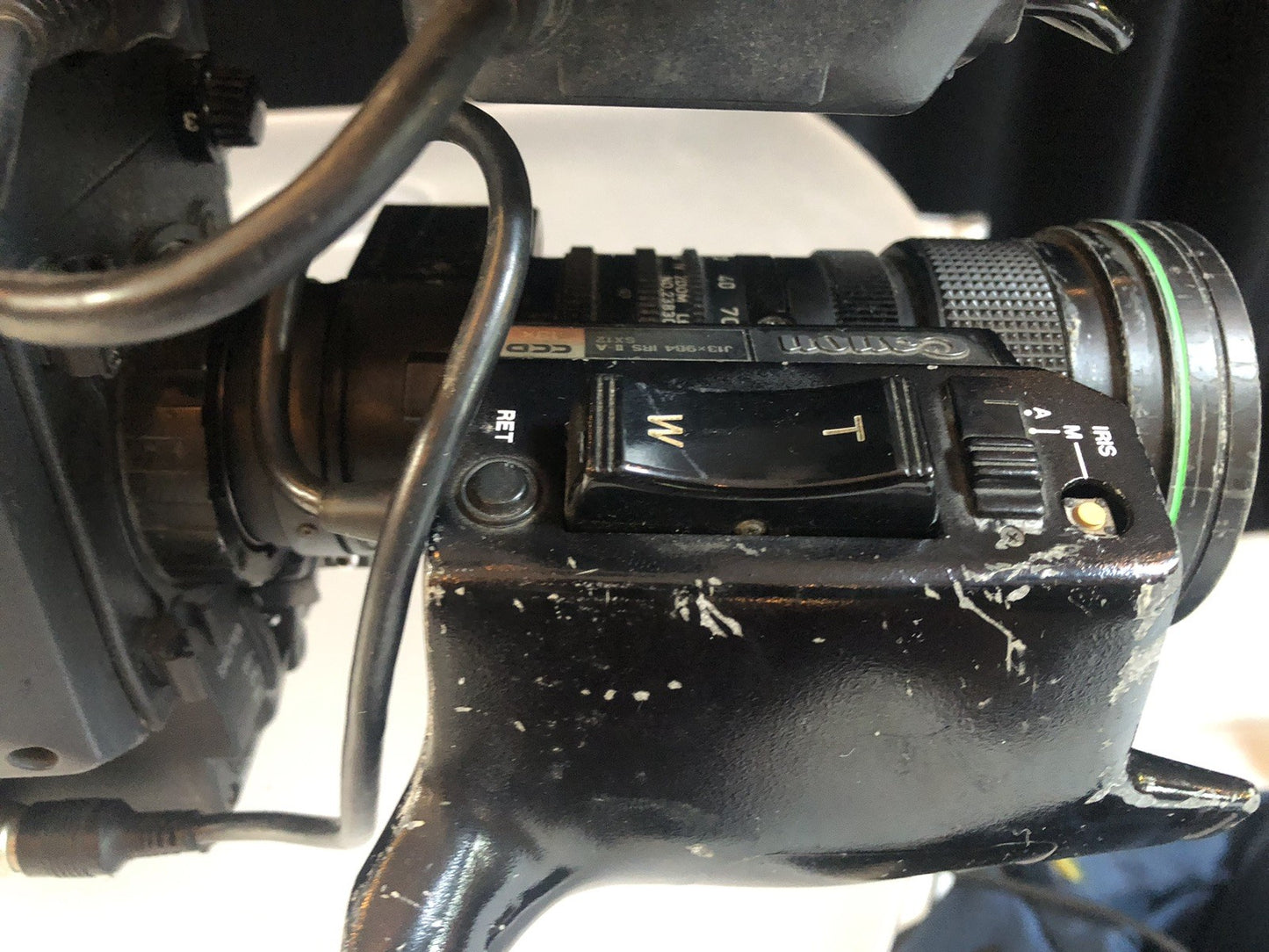 Panasonic AJ-SCP700P with Lens Canon J13x9B4 IRS  II-A sx12 * Read