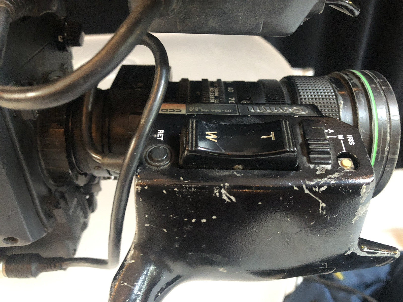 Panasonic AJ-SCP700P with Lens Canon J13x9B4 IRS  II-A sx12 * Read