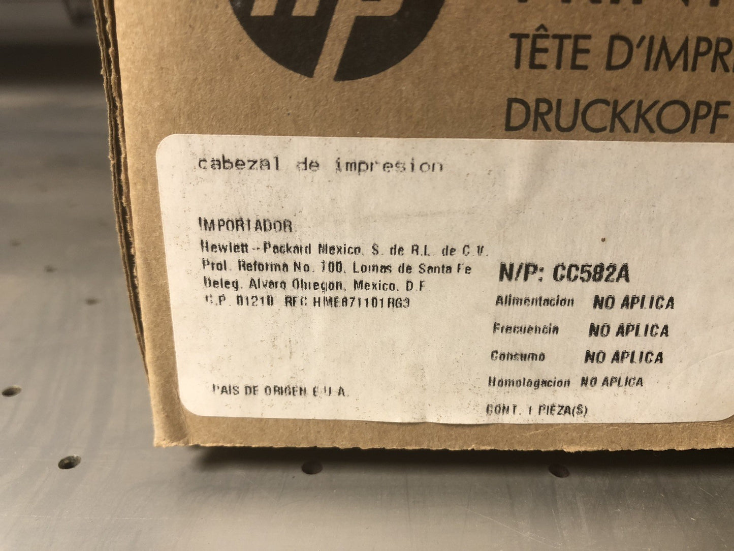 Hp Printhead Scitex L65500 Lx800 Lx600 / Cc582a No. 786 Magenta Yellow