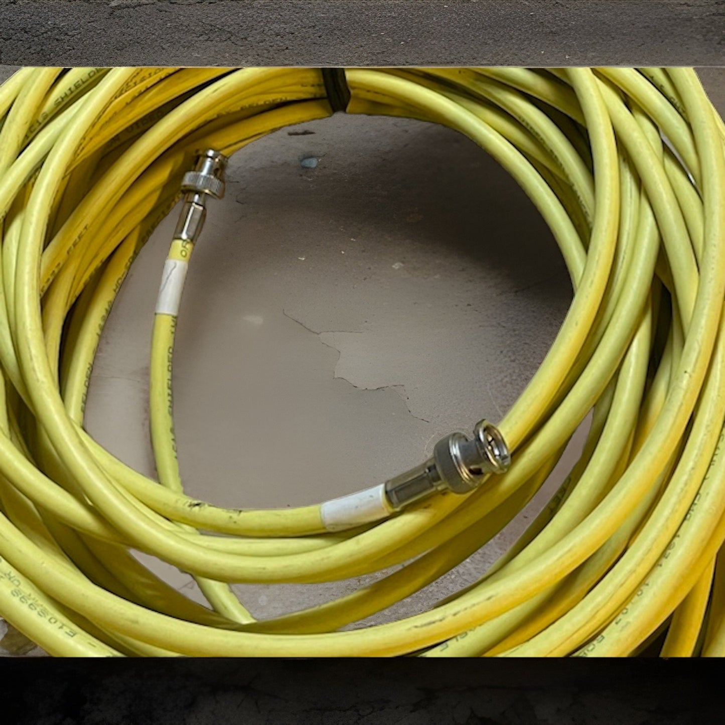 Belden 1694A HD-SDI  RG-6 Digital VIdeo Cable 4.5GHZ BNC Male to BNC Male lot