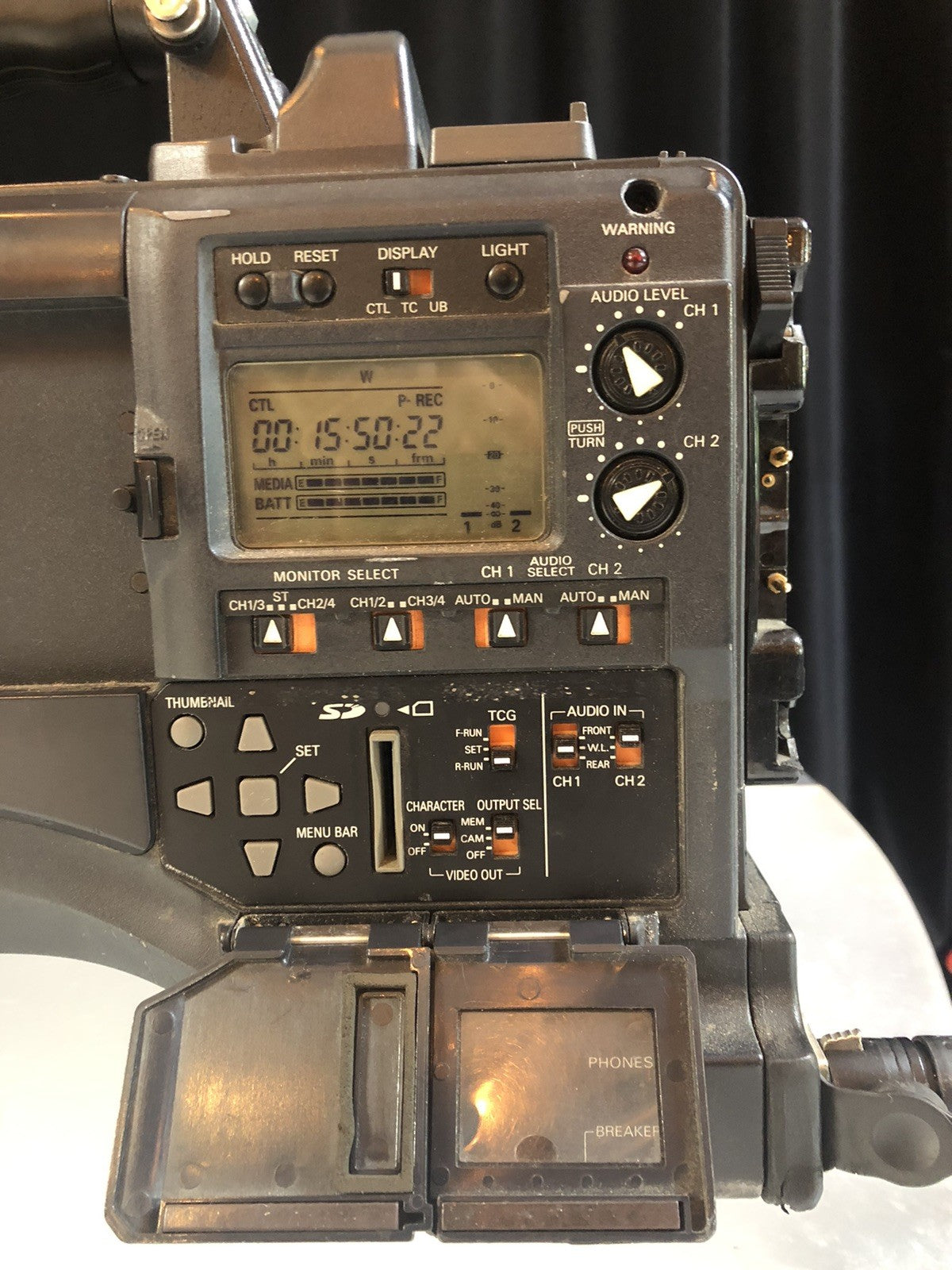 Panasonic AJ-SCP700P with Lens Canon J13x9B4 IRS  II-A sx12 * Read