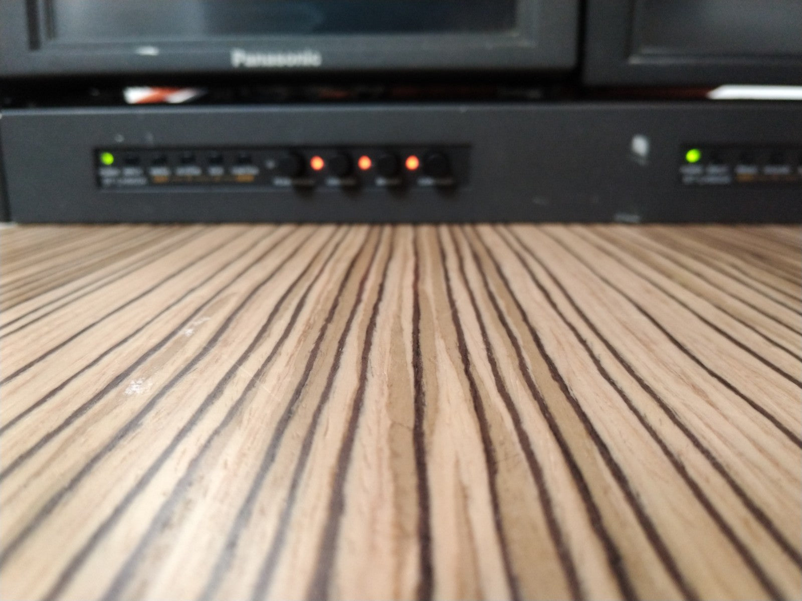 Dual Panasonic BT-LH900AP Monitor with Anton Bauer battery terminal, Rackmount