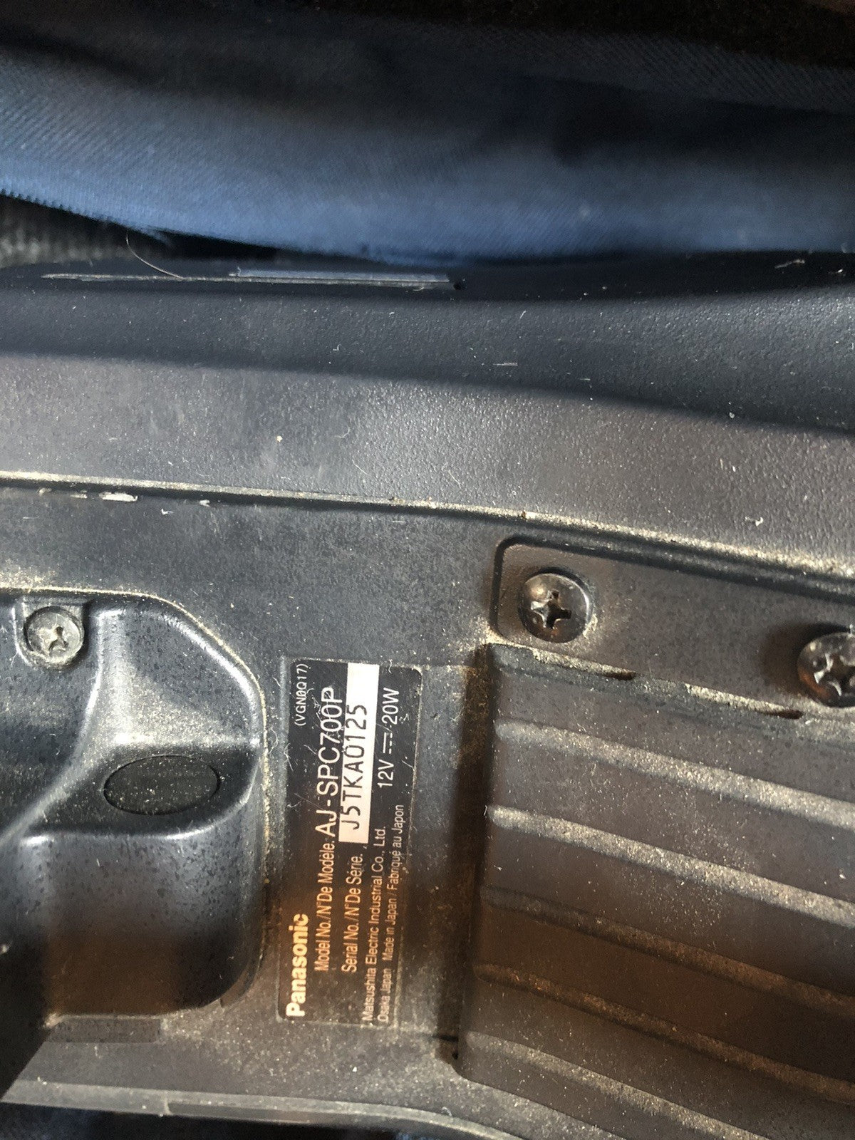 Panasonic AJ-SCP700P with Lens Canon J13x9B4 IRS  II-A sx12 * Read