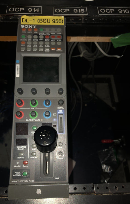 Sony RCP-750 Remote Control Panel for BVP and HDC Sony Camcorder Camera Series