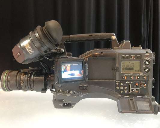 Panasonic AJ-SCP700P with Lens Canon J13x9B4 IRS  II-A sx12 * Read