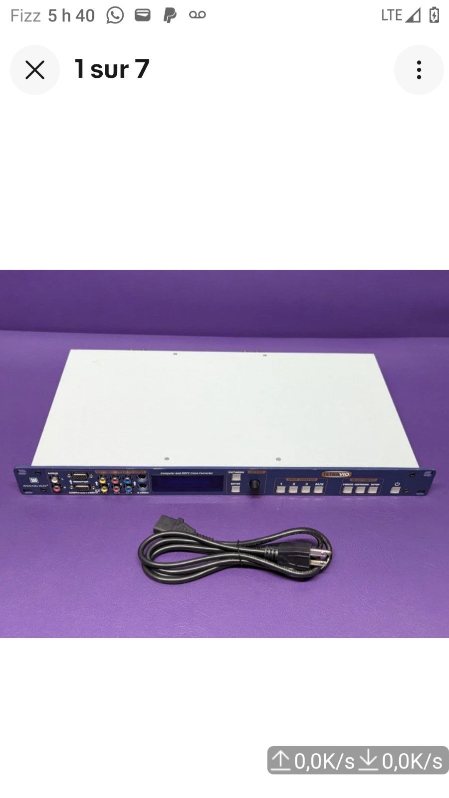 Analog Way TVC401 Tetra-VIO Universal Converter and A/V Switcher