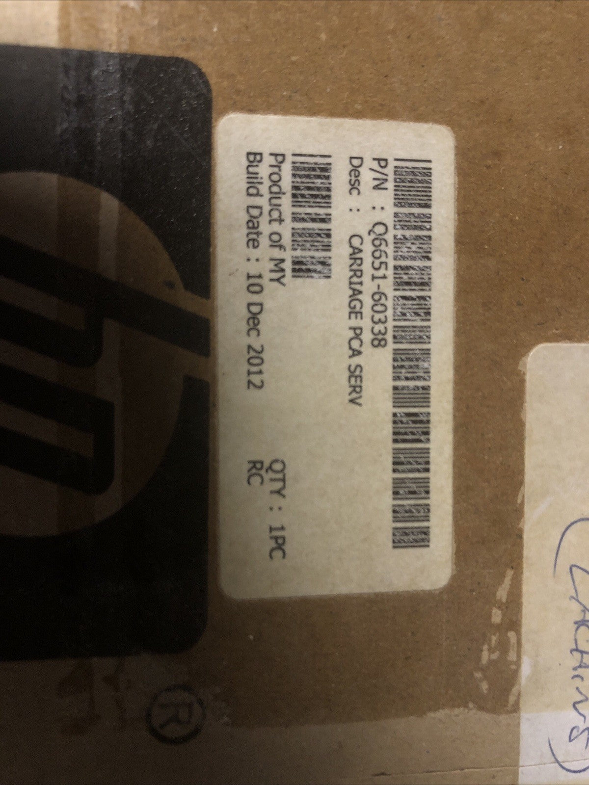 Genuine HP Q6651-60338 Carriage PC Board