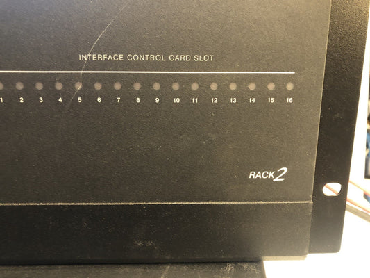 Crestron Rack2 Interface Control Card Loaded