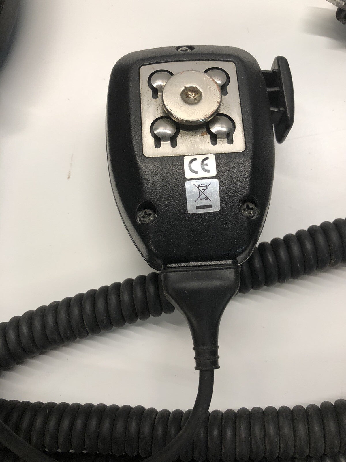 Lot (4) Kenwood KMC-30 Standard Hand Microphone - Black