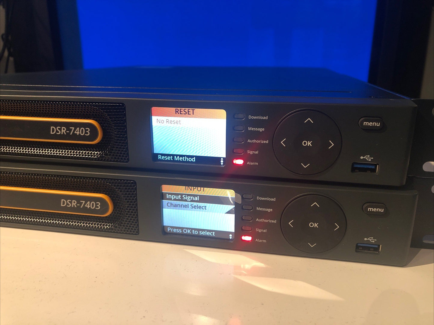 ARRIS DSR-7403 COMMERCIAL INTEGRATED SATELLITE RECEIVER/TRANSCODER