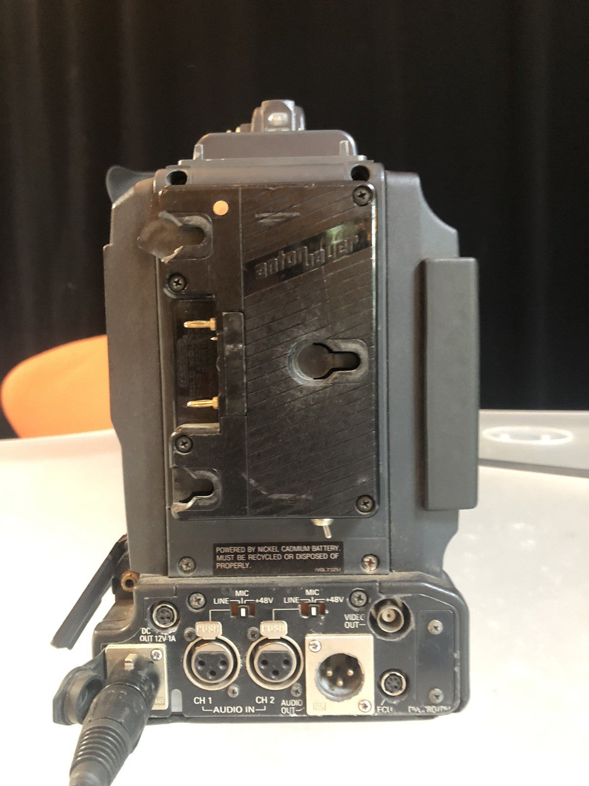 Panasonic AJ-SCP700P with Lens Canon J13x9B4 IRS  II-A sx12 * Read