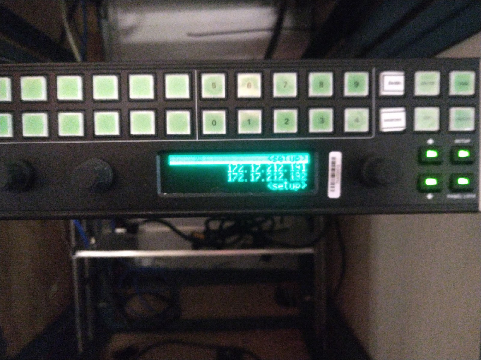 Evertz XRF6 32x32 RF Matrix Router – Complete Working System with Remote X-NCP2