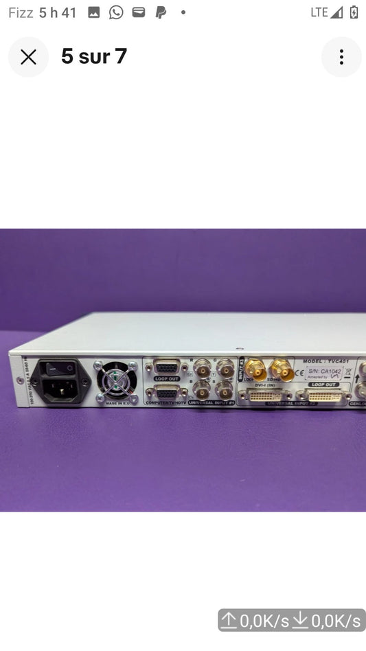 Analog Way TVC401 Tetra-VIO Universal Converter and A/V Switcher