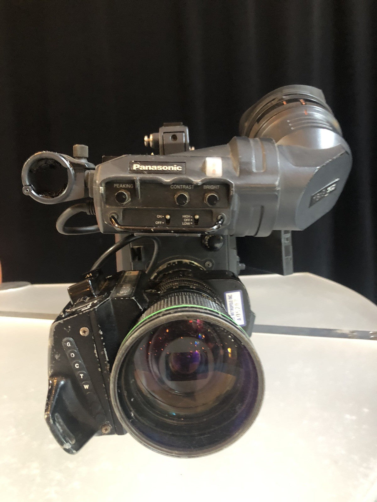 Panasonic AJ-SCP700P with Lens Canon J13x9B4 IRS  II-A sx12 * Read