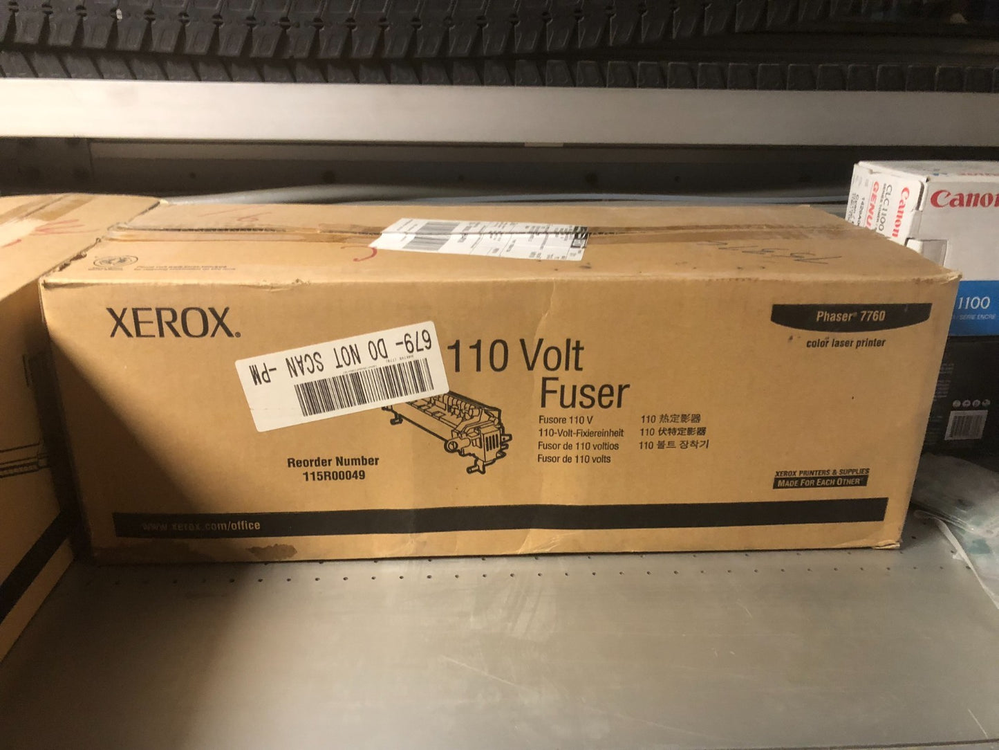 Genuine Xerox 115R00049 Fuser Unit Phaser 7760 BNIB