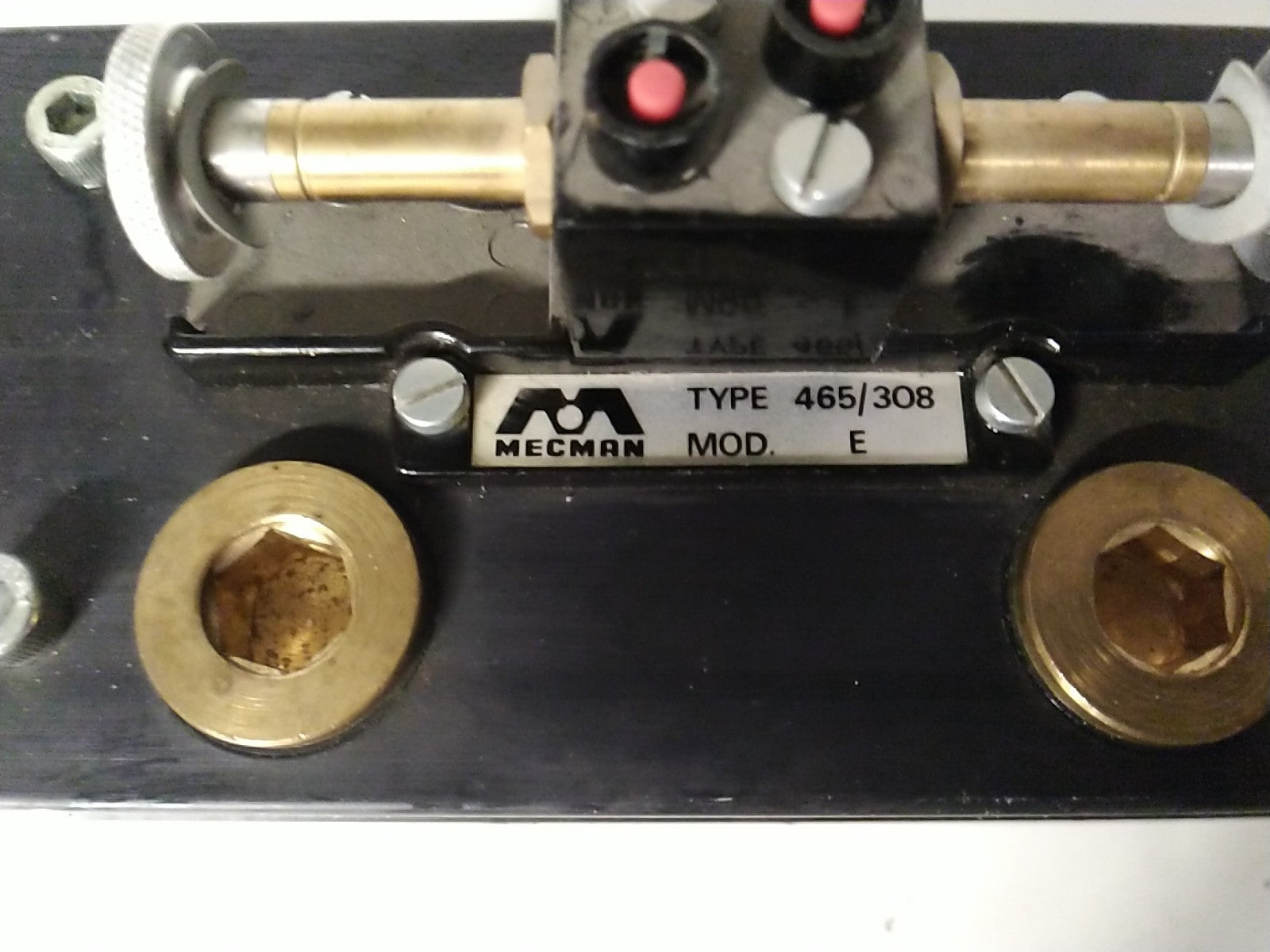 MECMAN 465/308 Pneumatic Valve Mod E Directional Air Control Parker
