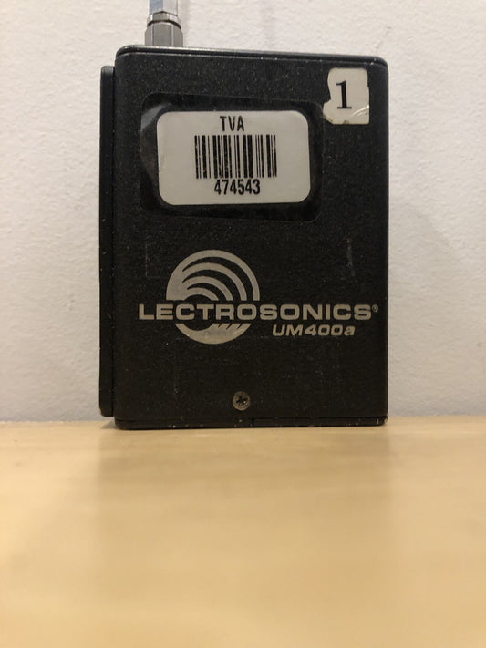 Lectrosonics UM400a Digital Hybrid UHF Belt Pack Transmitter - Block 26