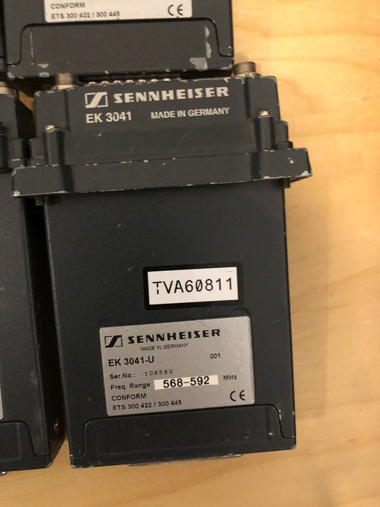 Sennheiser Receiver EK 3041U   568-592 Mhz