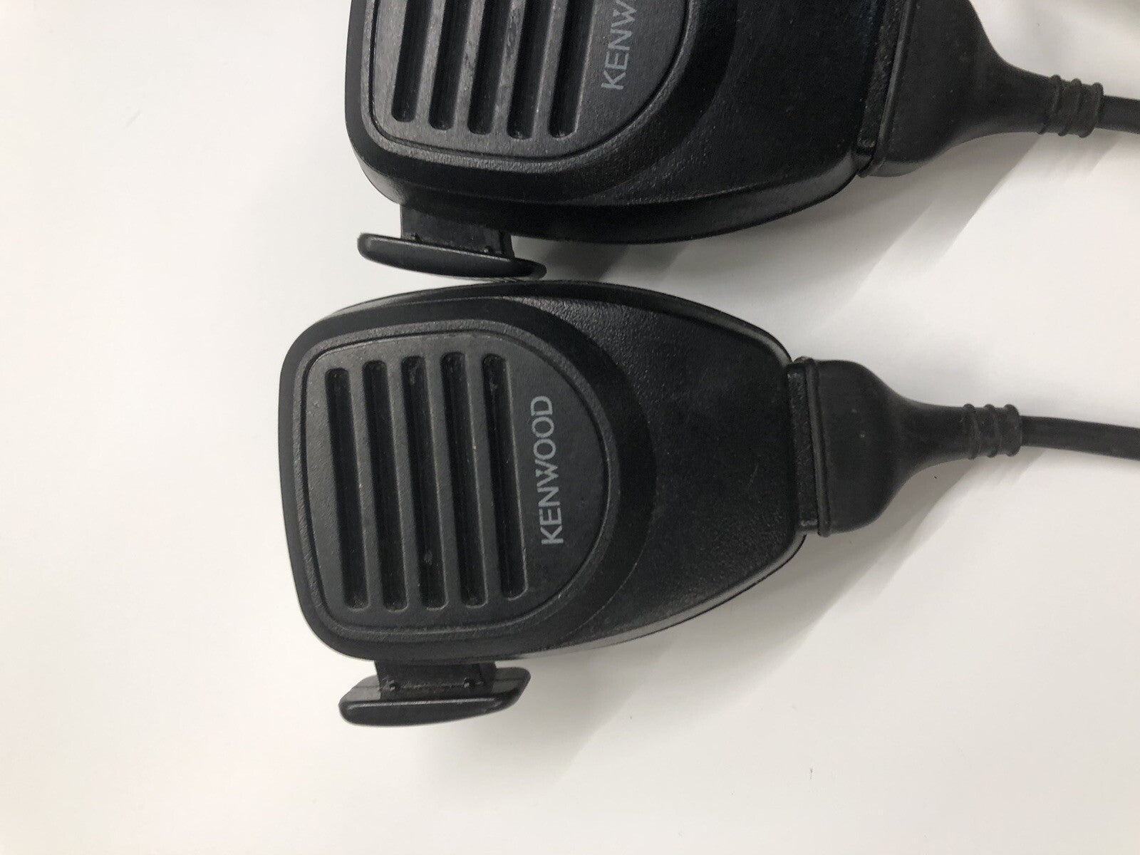 Lot (4) Kenwood KMC-30 Standard Hand Microphone - Black