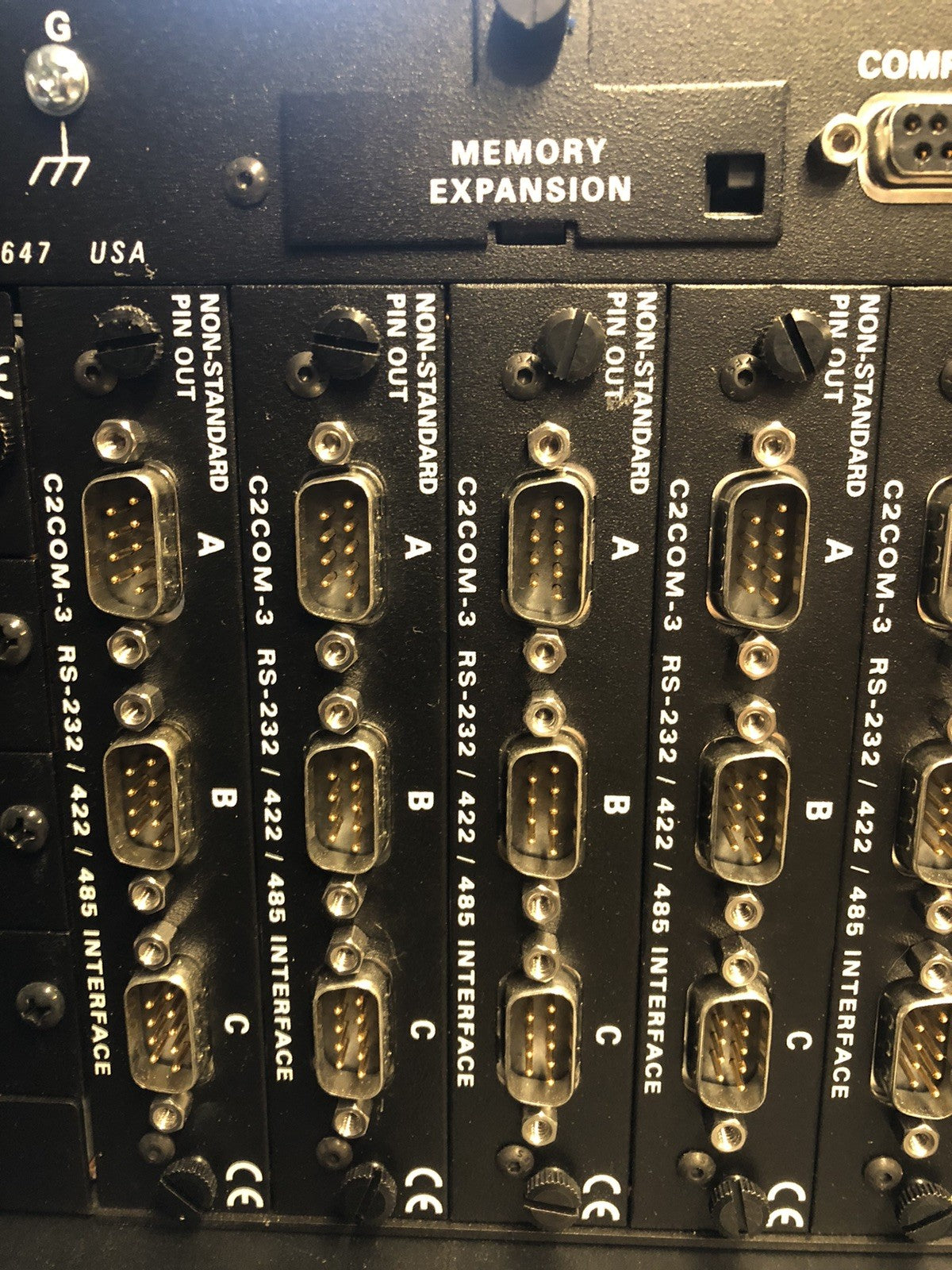 Crestron Rack2 Interface Control Card Loaded