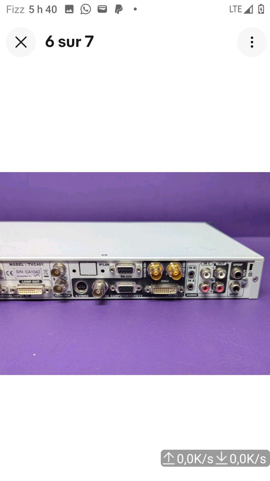 Analog Way TVC401 Tetra-VIO Universal Converter and A/V Switcher