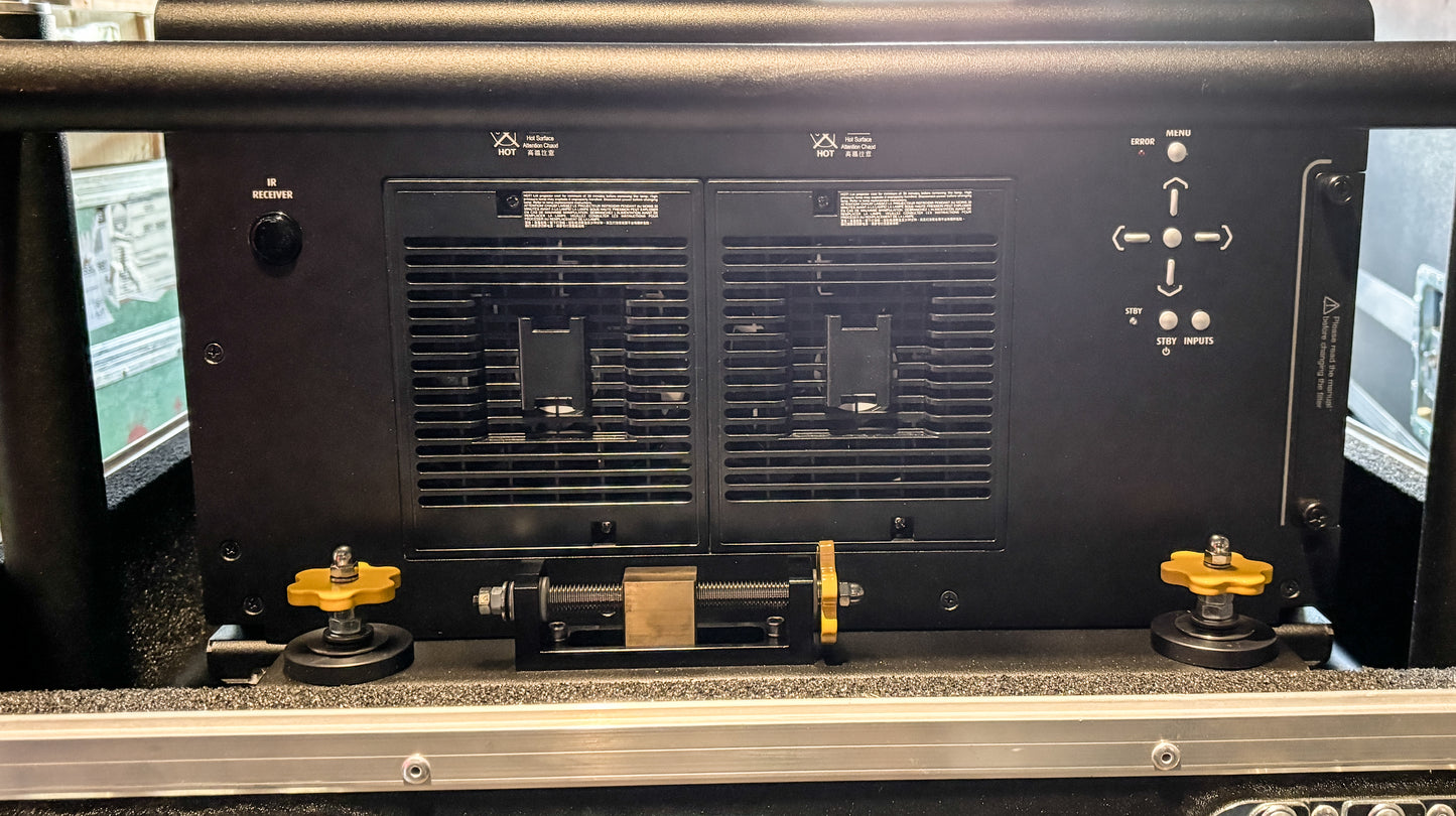 Barco RLM-W14 13,500 Lumens WUXGA Large Venue Projector, Cage and Roadcase