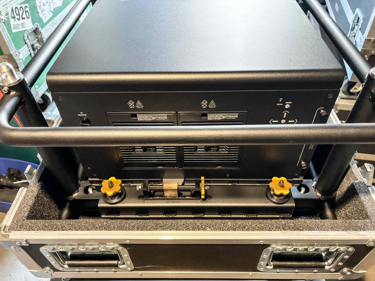 Barco RLM-W14 13,500 Lumens WUXGA Large Venue Projector, Cage and Roadcase