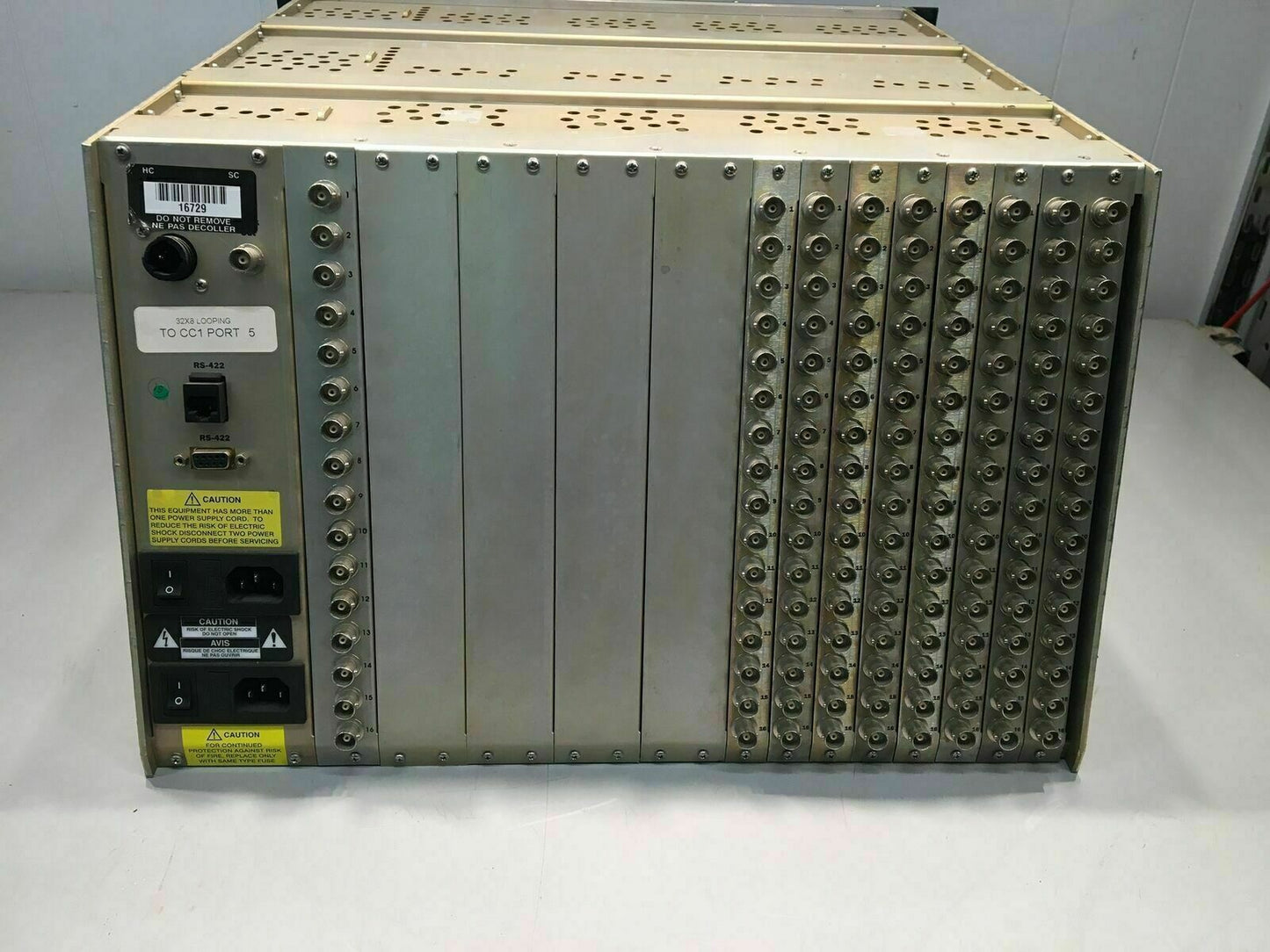 Pelco System CM9760-MXB Matrix Bay Power Supply