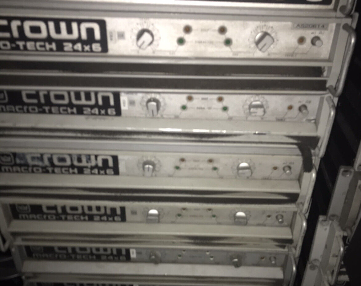 Crown MacroTech 24x6 Amplifier