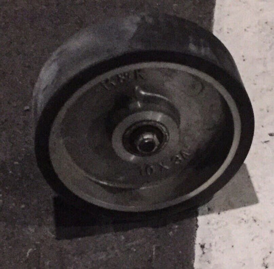 R&K 10x3A Loadmaster polyurethane wheel side mounted non-marking