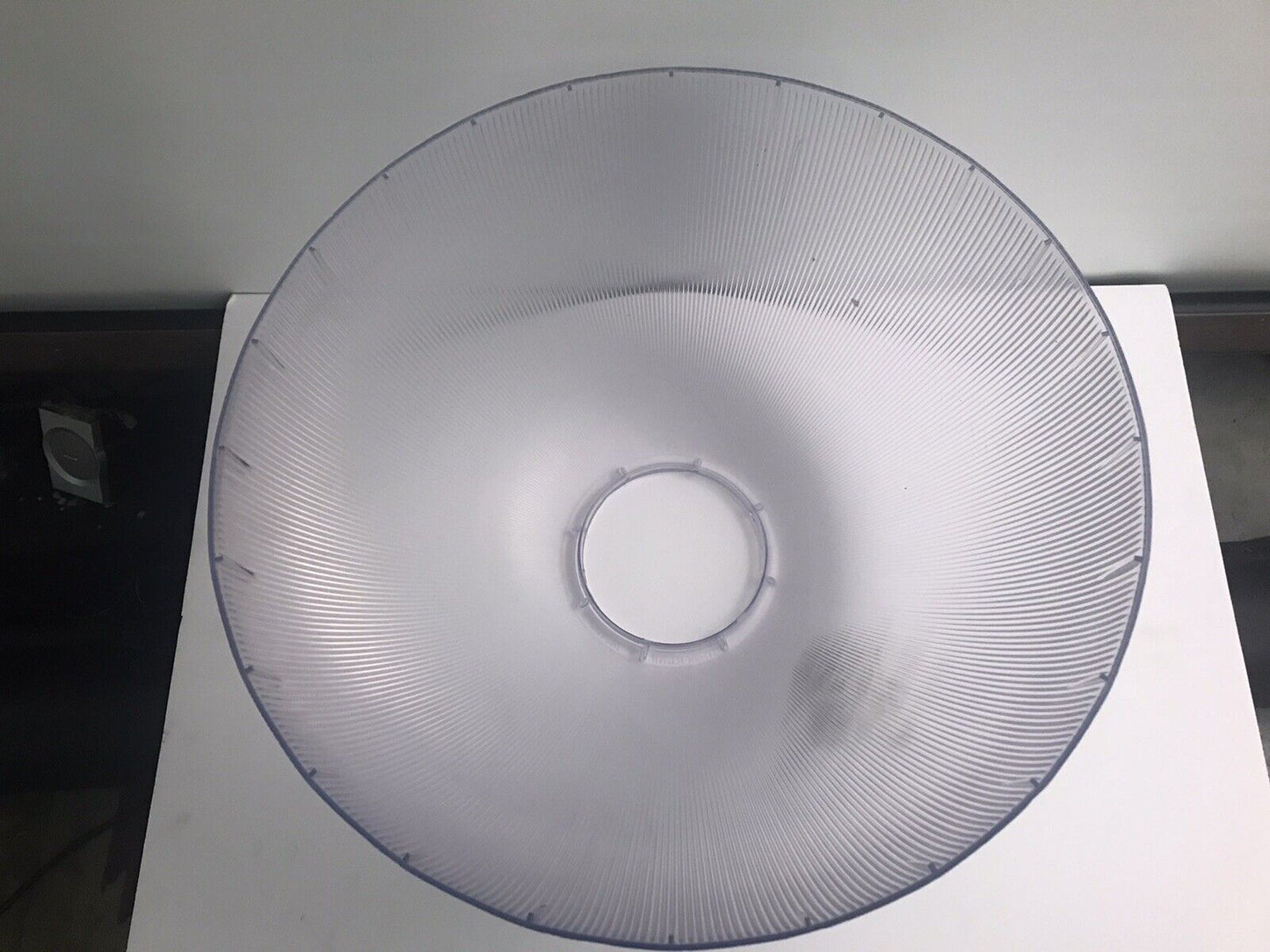 Polycarbonate Reflector For High Bay Fixture 19.5in Diam. Flange 5.25”.