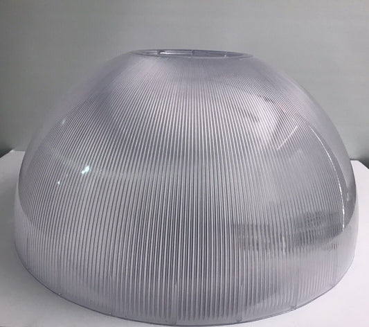 Polycarbonate Reflector For High Bay Fixture 19.5in Diam. Flange 5.25”.