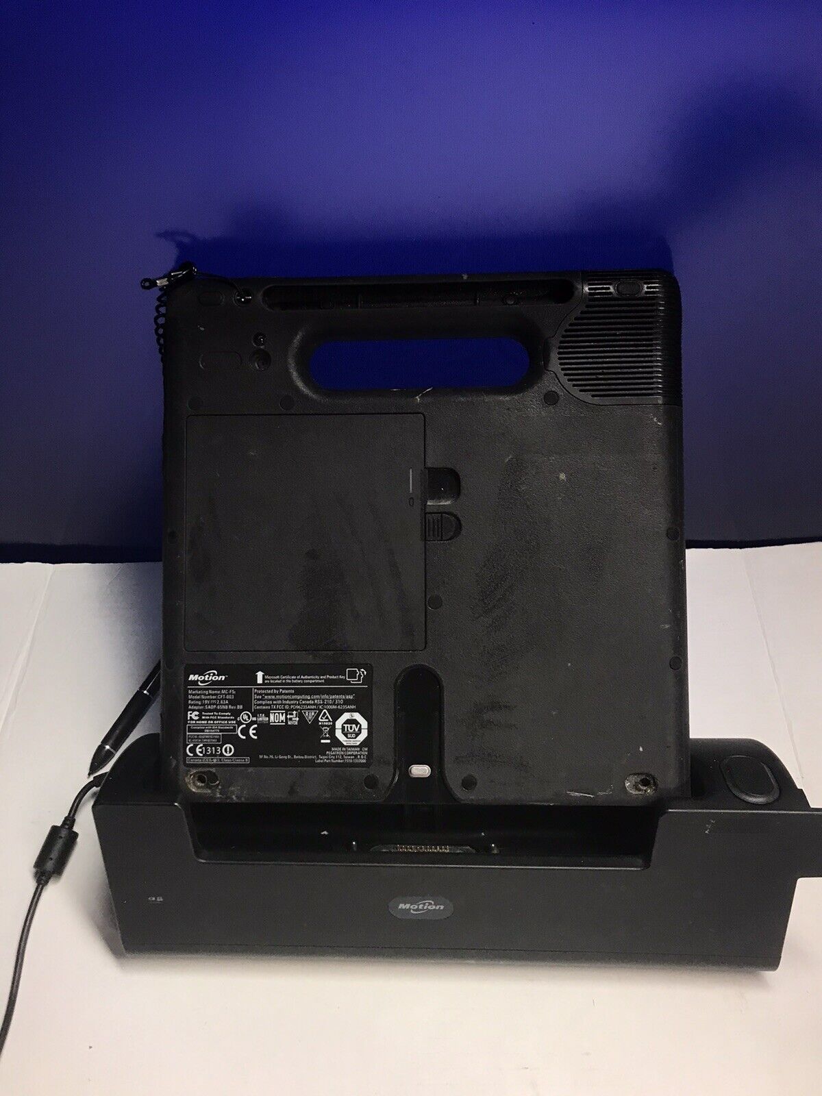 Motion Tablet MCF5t CFT-003 i7 3667U/4GB /60 SSD 10.4''Touchscreen