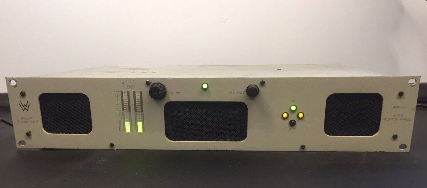 Wohler Technologies AMP2 Audio Monitor Panel.