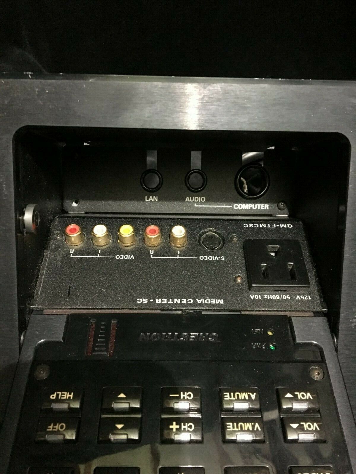 Crestron QM-FTMCSC-B QuickMedia FlipTop