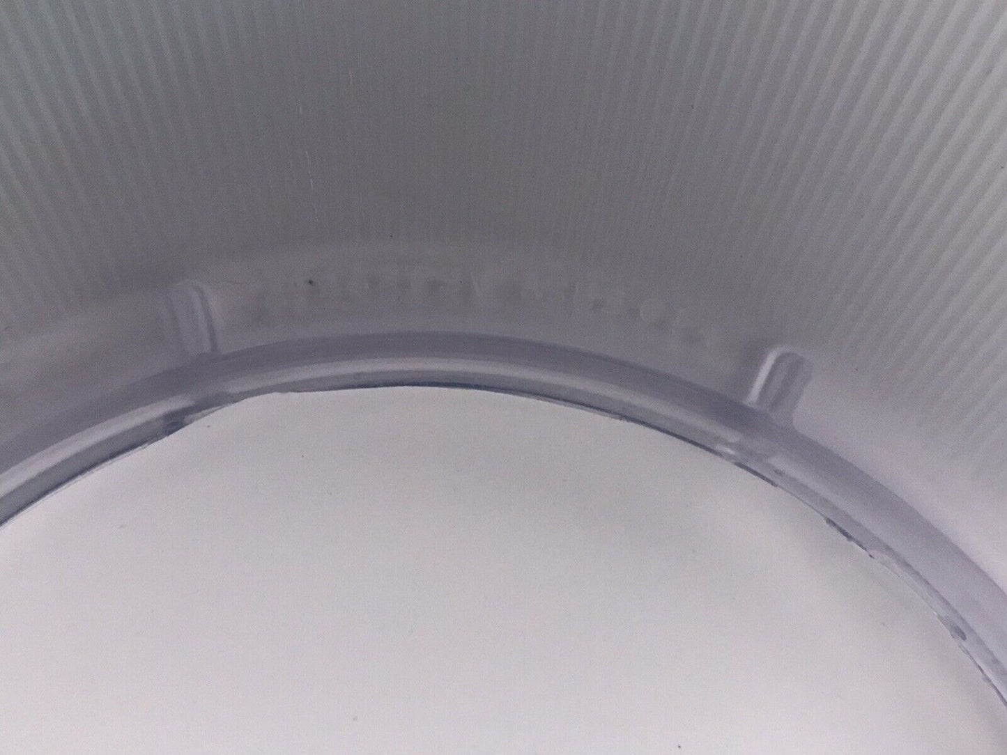 Polycarbonate Reflector For High Bay Fixture 19.5in Diam. Flange 5.25”.