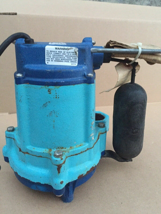 Little Giant 506720 Submersible Sump/Effluent Pump 1/3HP