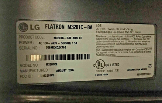 LG Flatron  M3201C-BA signage display 81.3 cm (32) LCD Touchscreen Interactive