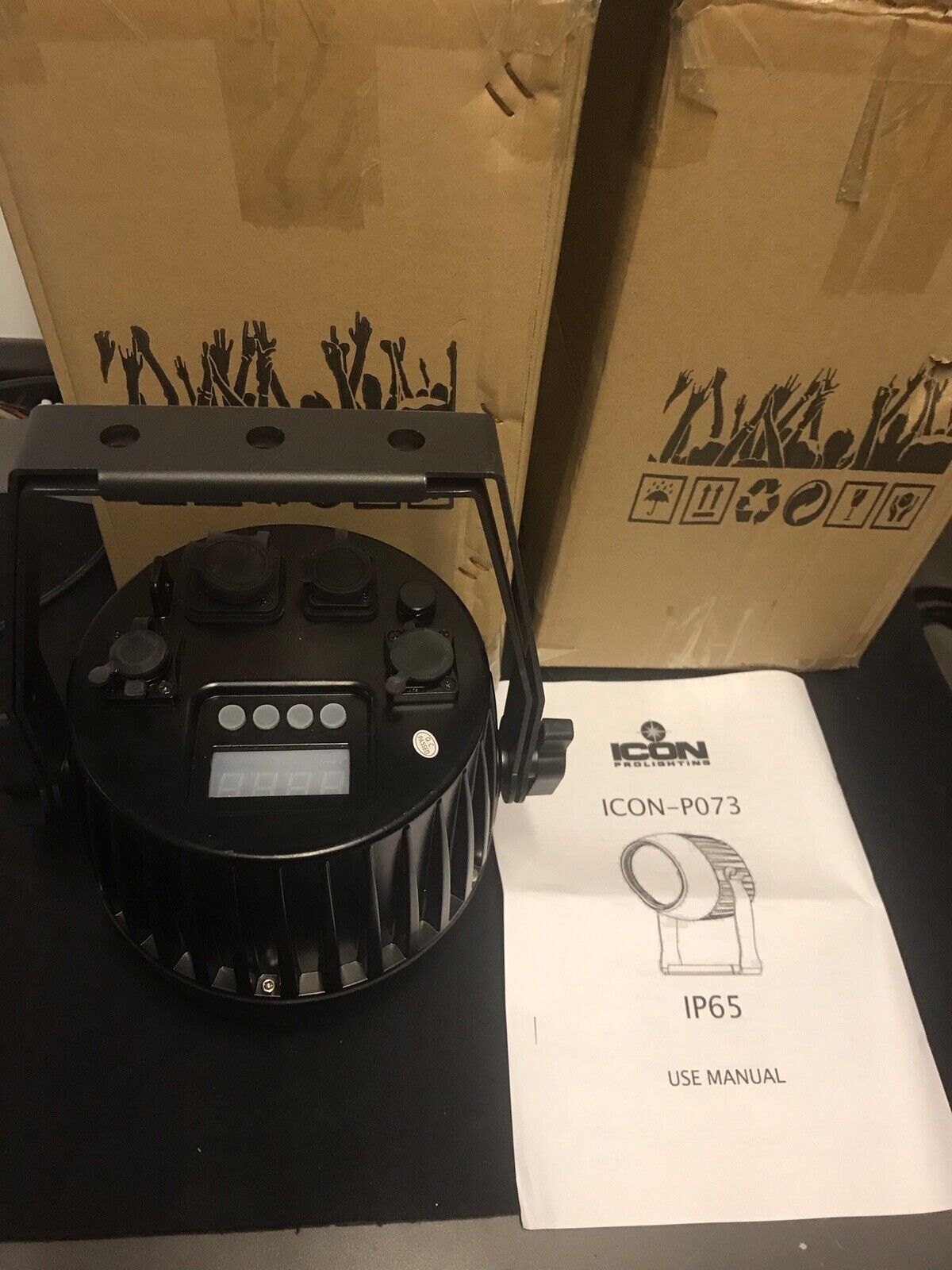 IP65 COB PAR light RGBW 100w