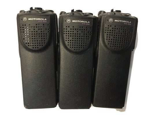 Lot of (3) Motorola XTS3000 Model I Housing