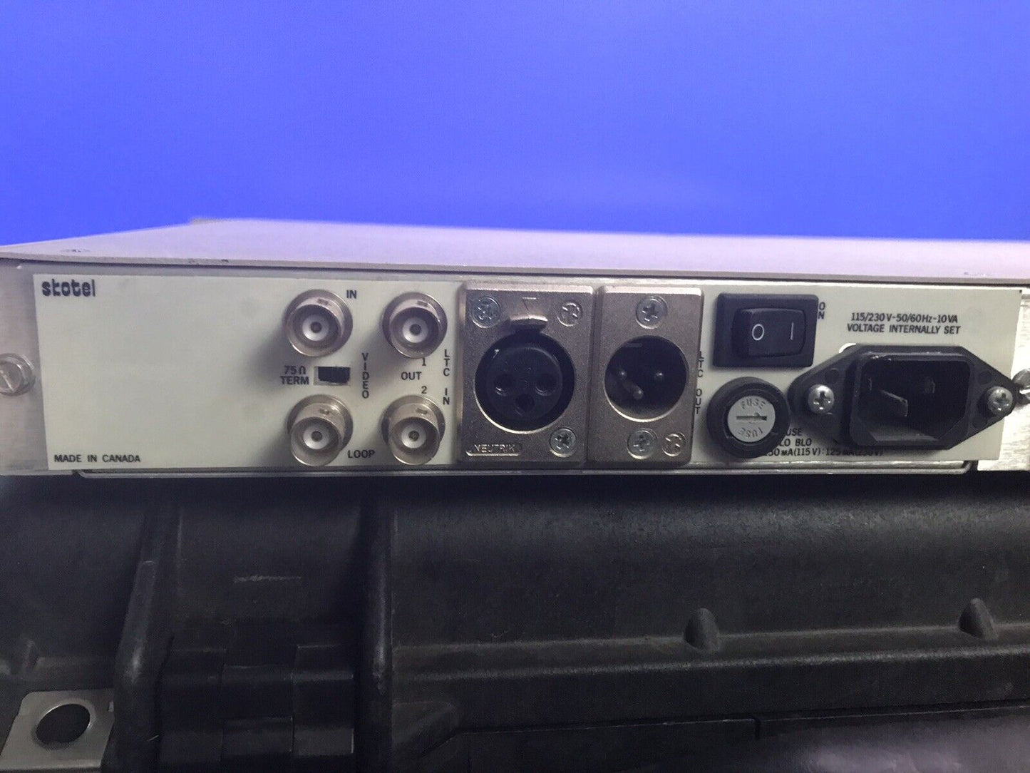 Lot of (2) Skotel Time Code Reader TCR-112