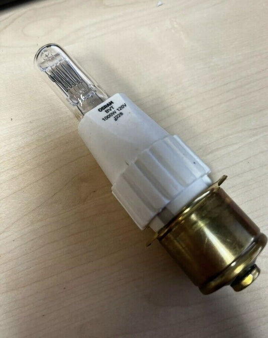 Lot of 2 BVT OSRAM 1000 WATT 120V STAGE AND STUDIO PHOTO OPTIC LAMP