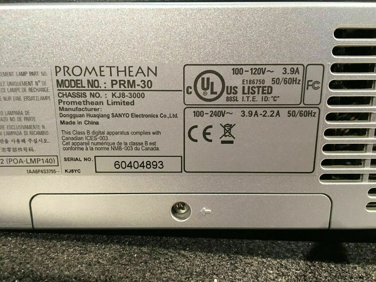 Promethean PRM-30