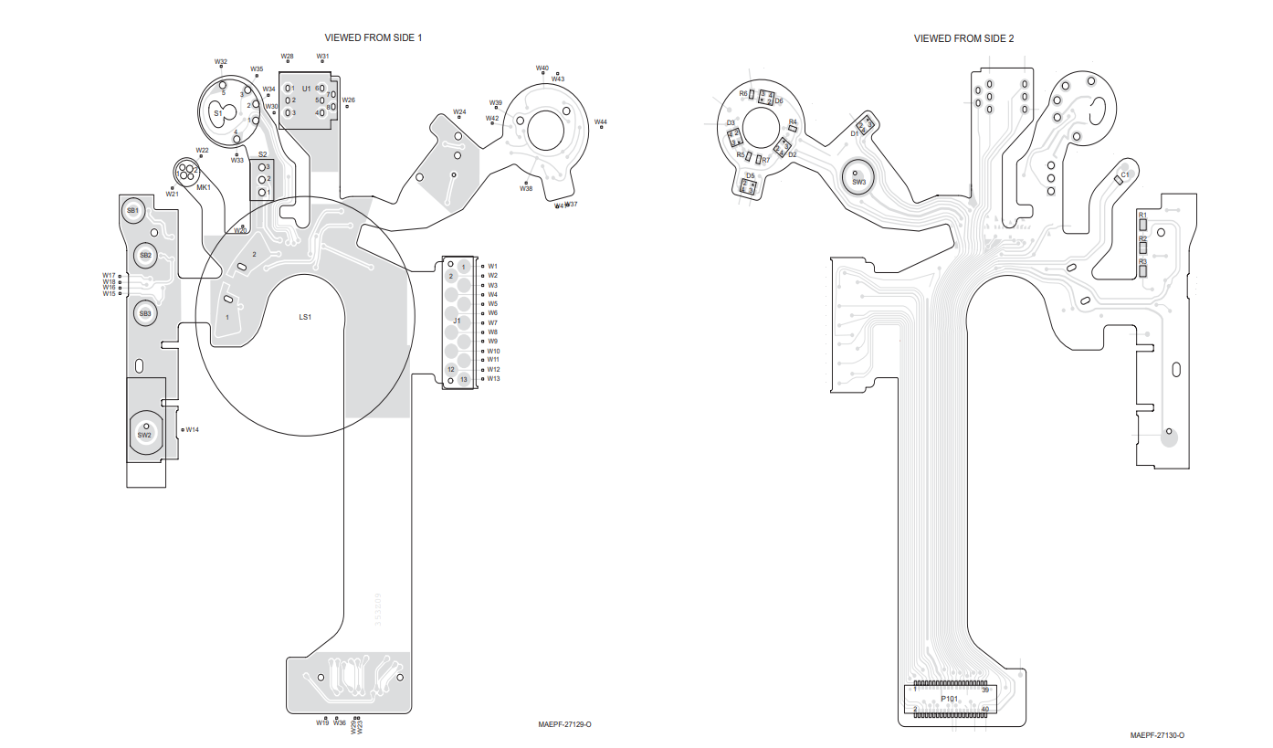 Motorola Replacement Housing Case For XTS3000 Model 1